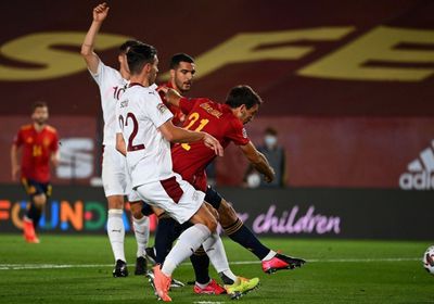 إسبانيا تعزز صدارتها للمجموعة الرابعة في دوري الأمم الأوروبية