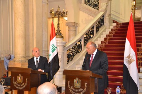 وزير الخارجية المصري: لدينا إرادة سياسية لتدعيم أواصر التعاون مع العراق