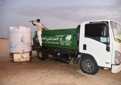 إمداد محافظة حجة بـ 674 ألف لتر مياه