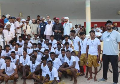 تكريم الفائزين في مسابقة الرجل الحديدي بسقطرى (صور)