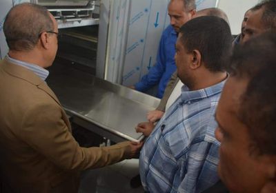 سعة 54 درجًا.. مستشفى الثورة يتسلم ثلاجة موتى