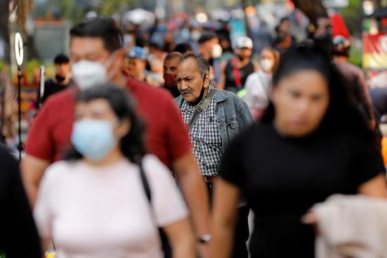 كورونا بالمكسيك يسجل 4295 إصابة جديدة و475 وفاة