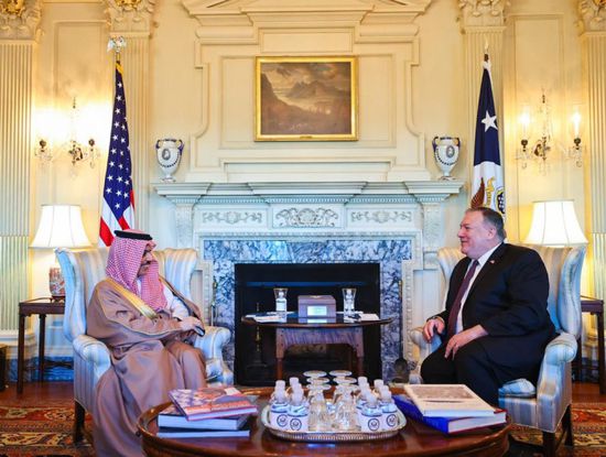 وزير خارجية السعودية يعلق على لقاء نظيره الأمريكي