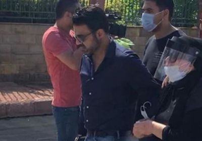 الصور الأولى لجنازة الفنان محمود ياسين