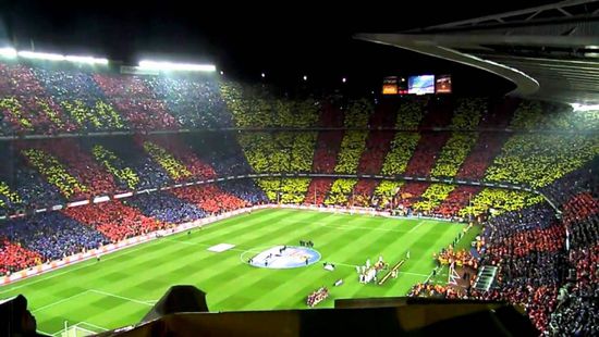 برشلونة يخطط للتسلح بجماهيره في دوري أبطال أوروبا