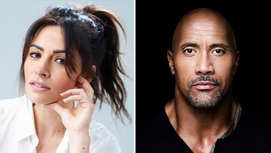 سارة شاهي بطلة أمام ذا روك في Black Adam