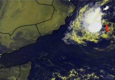 رصد مسار منخفض بحر العرب باتجاه سقطرى