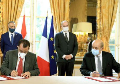  توقيع ثلاث مذكرات للعراق مع فرنسا في النقل والزراعة والتعليم