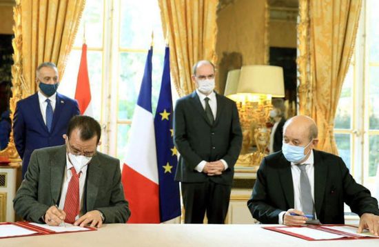  توقيع ثلاث مذكرات للعراق مع فرنسا في النقل والزراعة والتعليم