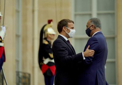  تفاصيل لقاء الوزراء العراقي بالرئيس الفرنسي في الأليزيه