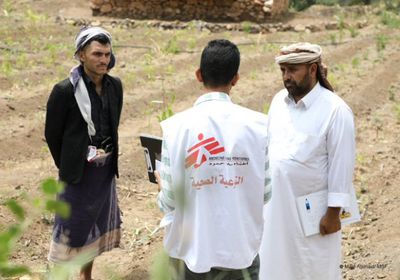 "أطباء بلا حدود" تنشر فرقًا توعوية في ذي السفال