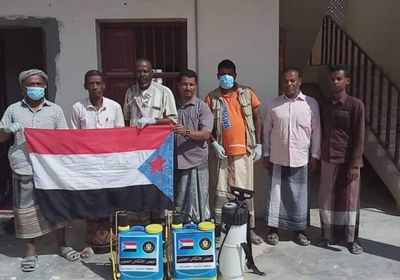 "انتقالي ساه" يتبنى مبادرة لتعقيم مدارس المديرية