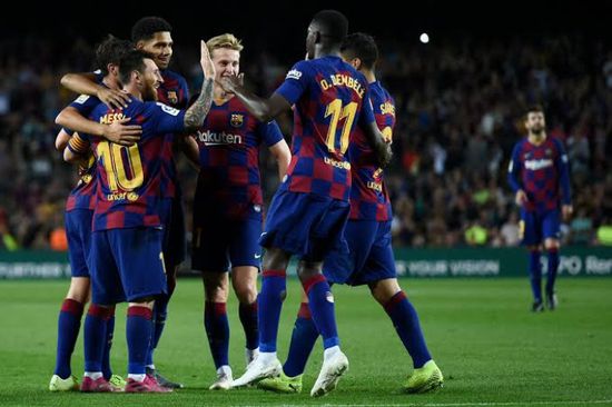 برشلونة يفوز بخماسية على ضيفه فيرينتسفاروش في دوري الأبطال