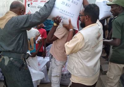 توزيع مساعدات صينية في العاصمة