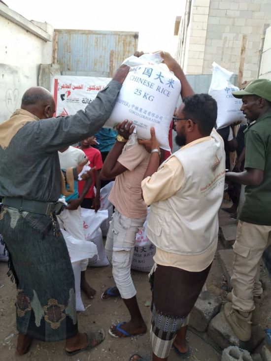 توزيع مساعدات صينية في العاصمة