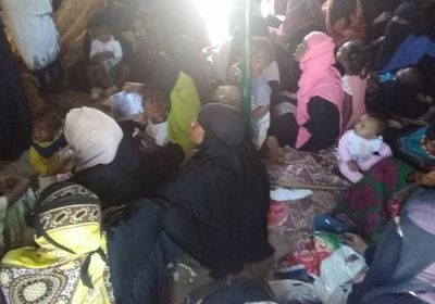 إنشاء صفوف محو أمية للنازحين بلحج