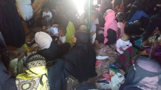 إنشاء صفوف محو أمية للنازحين بلحج