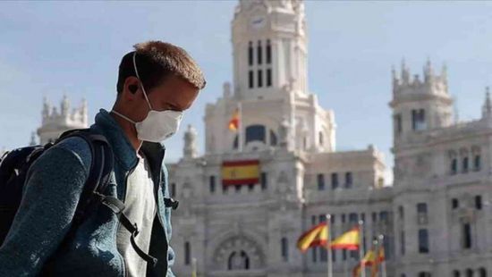 إسبانيا تُعلن تخطيها عتبة المليون إصابة بفيروس كورونا