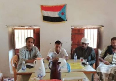 "انتقالي المهرة" يتفقد الأداء التنظيمي للقيادة المحلية بحوف