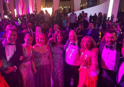 "لمه الصحاب".. هالة صدقي بصحبة نجوم الفن في مهرجان الجونة