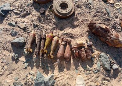 التخلص من مخلفات متفجرة في ميفع