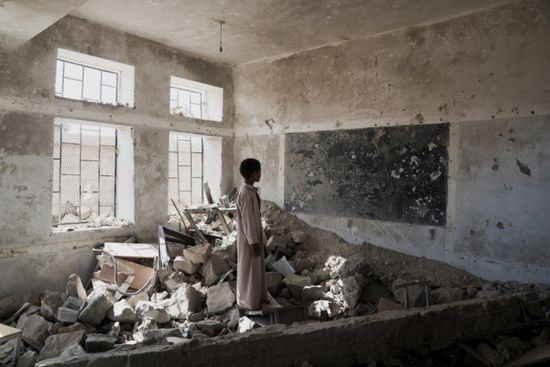 "الصليب الأحمر": انقطاع مليوني طفل عن التعليم