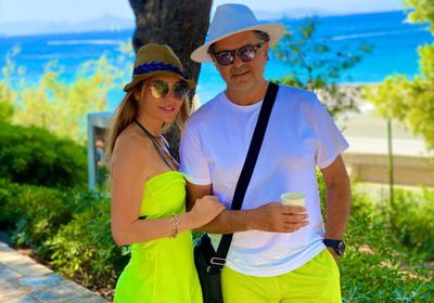 راغب علامة يهنئ زوجته جيهان بعيد ميلادها