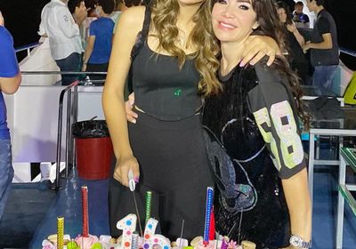 بالصور.. لقاء سويدان تحتفل بعيد ميلاد ابنتها