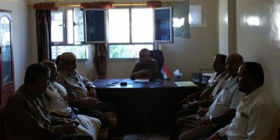 "انتقالي لحج" يناقش الاحتياجات الأمنية في المحافظة