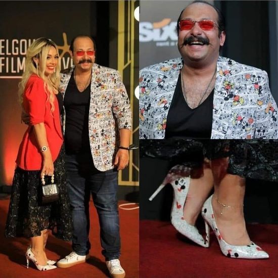 محمد ثروت يسخر من إطلالته وزوجته بمهرجان الجونة