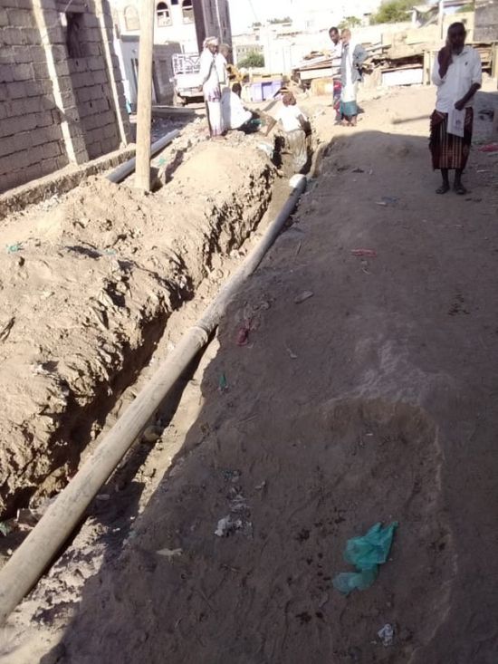 تواصل مشروع الصرف الصحي في الطميسي بزنجبار