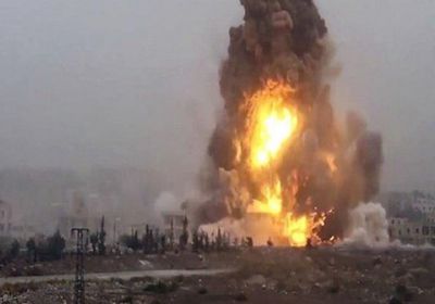 انفجار ضخم في مخازن أسلحة لمليشيا الحشد الشعبي بالعراق