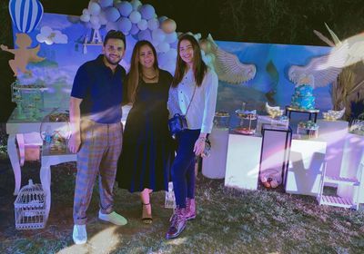 هنادي مهنا تهنئ مصطفى خاطر بمولوده "علي"