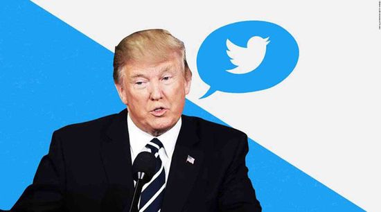 تويتر يضع علامة تحذير على تغريدة ترامب