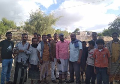 بناء وحدة صحية في الحاجب بردفان