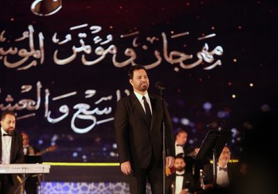 عاصي الحلاني عن حفله بمهرجان الموسيقى العربية :ليلة من العمر في القاهرة (صور)
