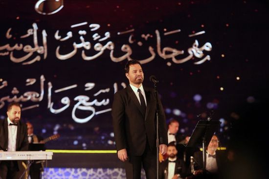 عاصي الحلاني عن حفله بمهرجان الموسيقى العربية :ليلة من العمر في القاهرة (صور)