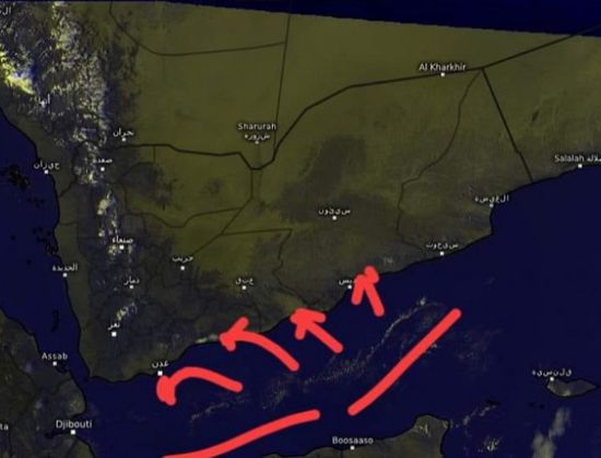توقعات بأمطار خفيفة على عدن وأبين