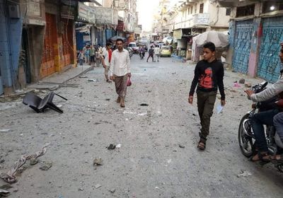 ارتفاع ضحايا قصف الحوثيين على تعز لـ 8 جرحى