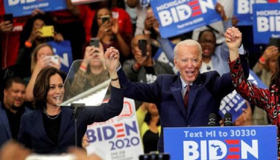 كامالا هاريس: انتخاب بايدن يمثل يومًا جديدًا لأمريكا