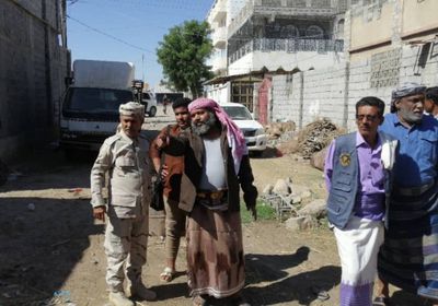 "انتقالي أبين" يتدخل لمنع عملية بسط عشوائي بجعار