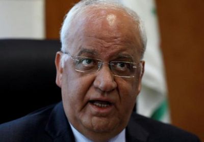  &rlm;بدء مراسم تشييع جثمان صائب عريقات  &rlm;