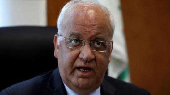  &rlm;بدء مراسم تشييع جثمان صائب عريقات  &rlm;