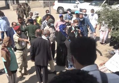 بعثة "أونمها" تطلع على معاناة السكان في حيس