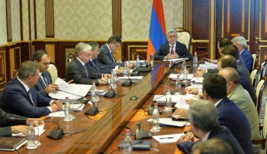 نوبة قلبية تصيب رئيس الأمن القومي الأرميني