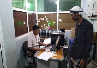 تطوير "الأحوال المدنية" في أبين بمعدات حديثة