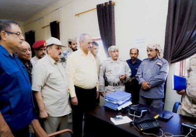 الجعدي يتفقد هيئة عمليات القوات الجنوبية