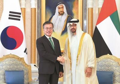  الإمارات وكوريا الجنوبية تبحثان تهديدات الملاحة بالخليج العربي