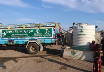 تزويد الخوخة بنحو 800 ألف لتر مياه