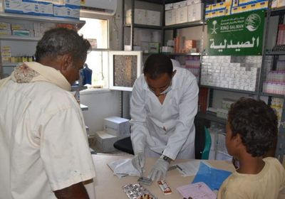 مئات المرضى بحجة يتلقون أدوية سعودية